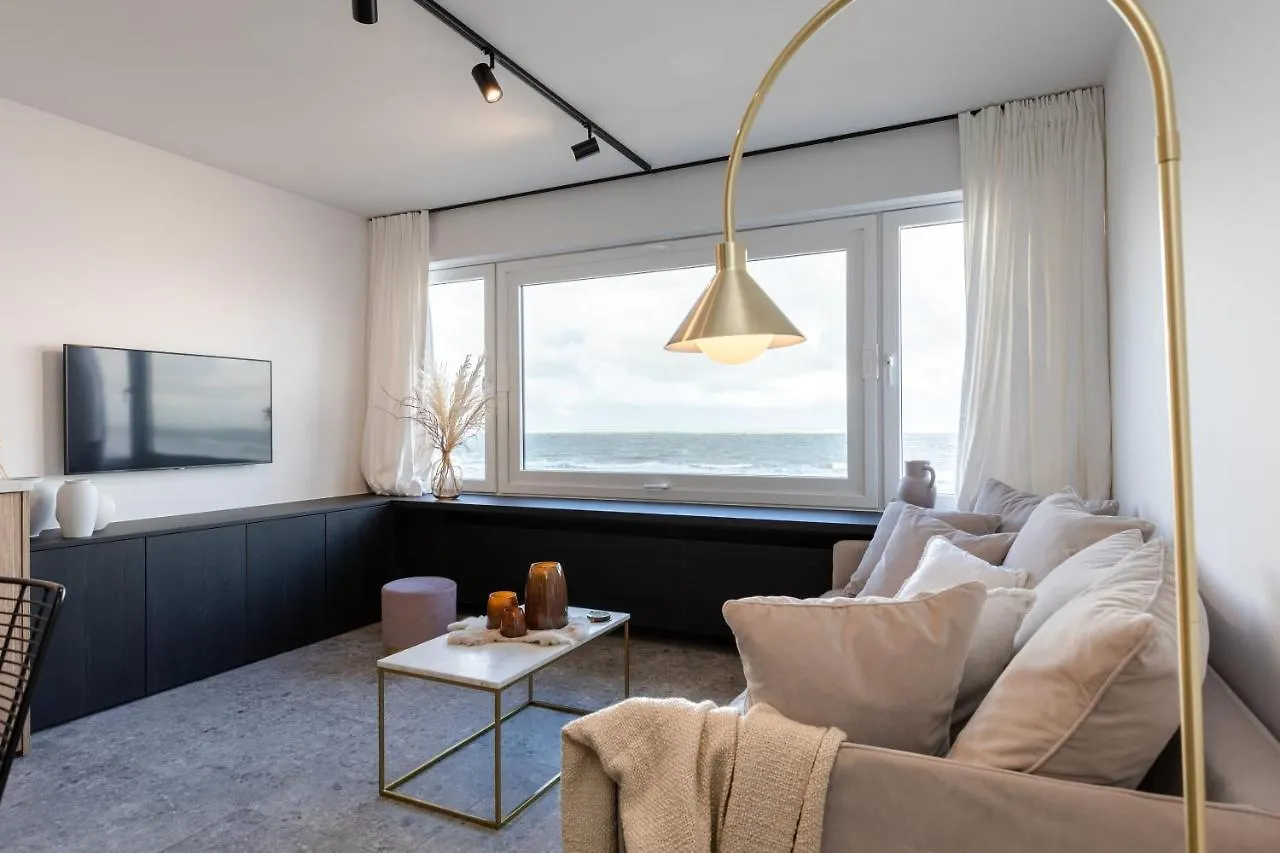 Modern Design Flat With A Stunning View Over Ostend Beach